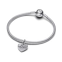 Charm Pandora Donna in Argento Zirconia 793604C01 - 793604C01